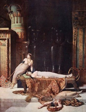 Der Tod von cleopatra 1910 John Collier Pre Raphaelite Orientalist Ölgemälde